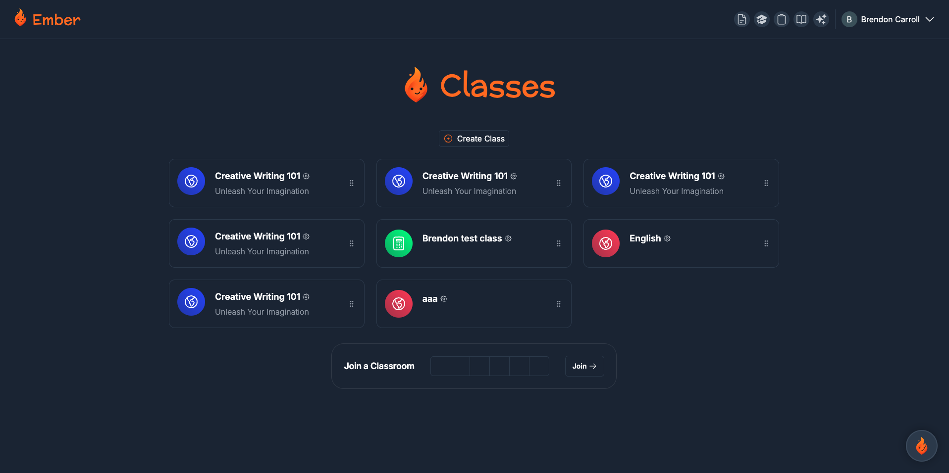 Ember Learning Platform